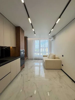 Selling a one-room apartment near the city lake!