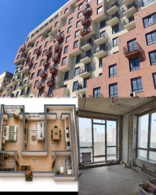 Продажа 2 комн.квартира в Новом ЖК ул.Сахарова/Папашон 7 по