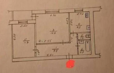 A 2-room apartment in Nov is on sale for the first time in Bavaria