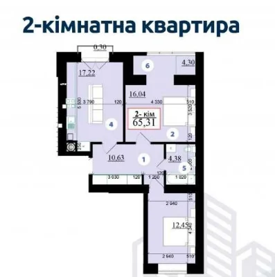 Простора 2-кімнатна квартира — ЖК Липки-2, поруч озеро та па