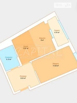 For sale 1-room apartment 48 sq. m. on Sholudenka St. 30 • ID 347100
