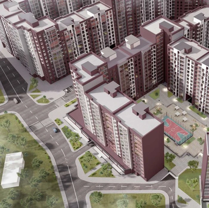 ДЕШЕВО! 2-ком квартира 56,5м² ЖК Княгинин | 42 000$