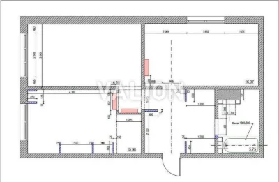No commission for the buyer. 2-room apartment for sale 67 sq.m., Ka St.