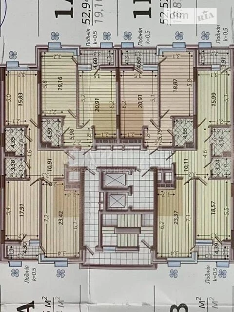 Sale of 10k apartments 271.6 sq. m on Predslavynska Street 44 •