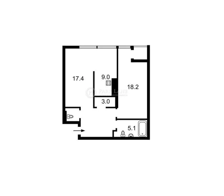 apartment for sale 2 rooms 63.3m 5th floor GAZ repair residential complex Lvivsky Kvart