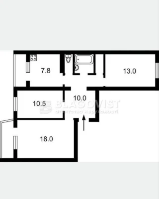 For sale 3-room Avtozavodska 93/Vyshgorodska brick with gas