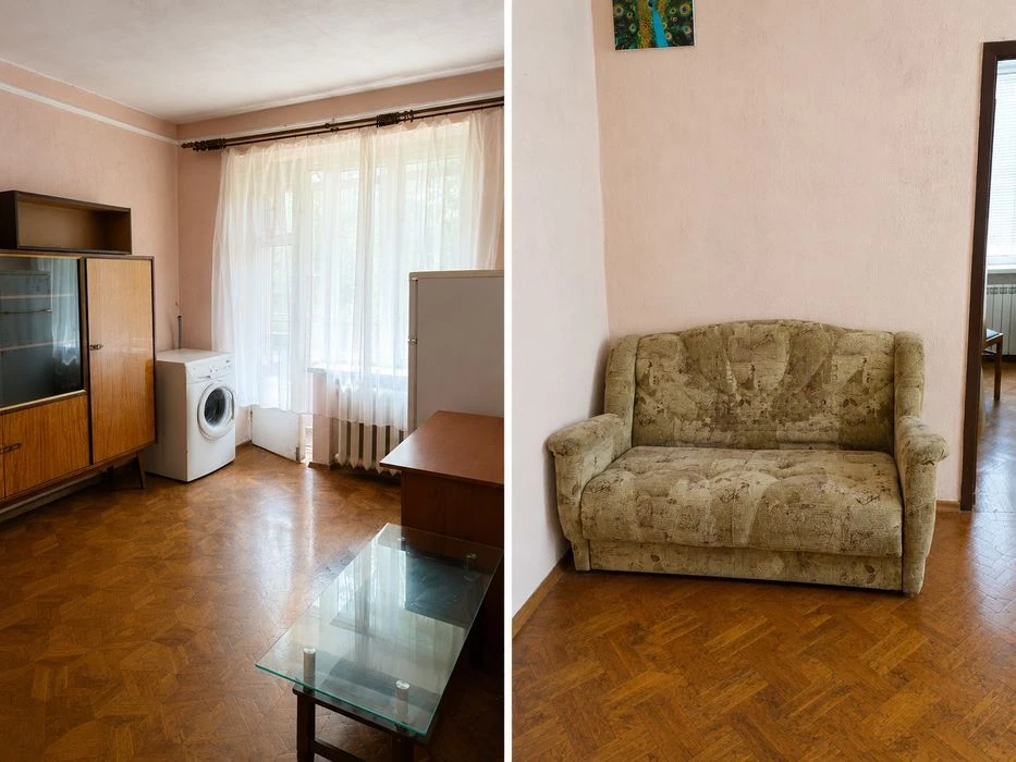 I am selling a 2-room apartment on KhTZ.