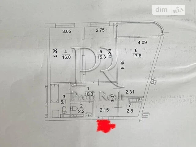 Продажа 2к квартиры 74 кв. м на наб. Днепровская 17К • ID 347