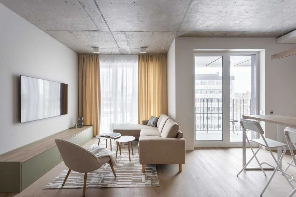 Designer 2-room apartment in a new residential complex in Podil