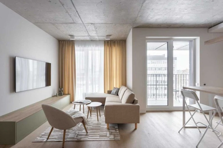 Designer 2-room apartment in a new residential complex in Podil