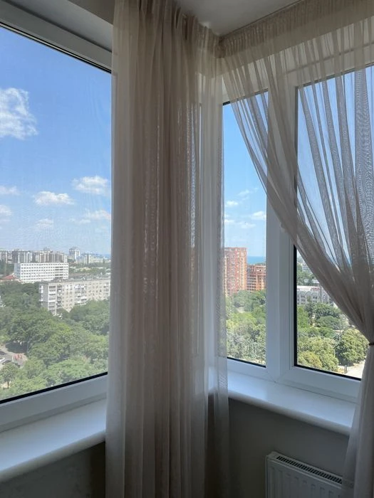 I will sell an apartment with a sea view.