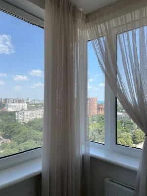 I will sell an apartment with a sea view.