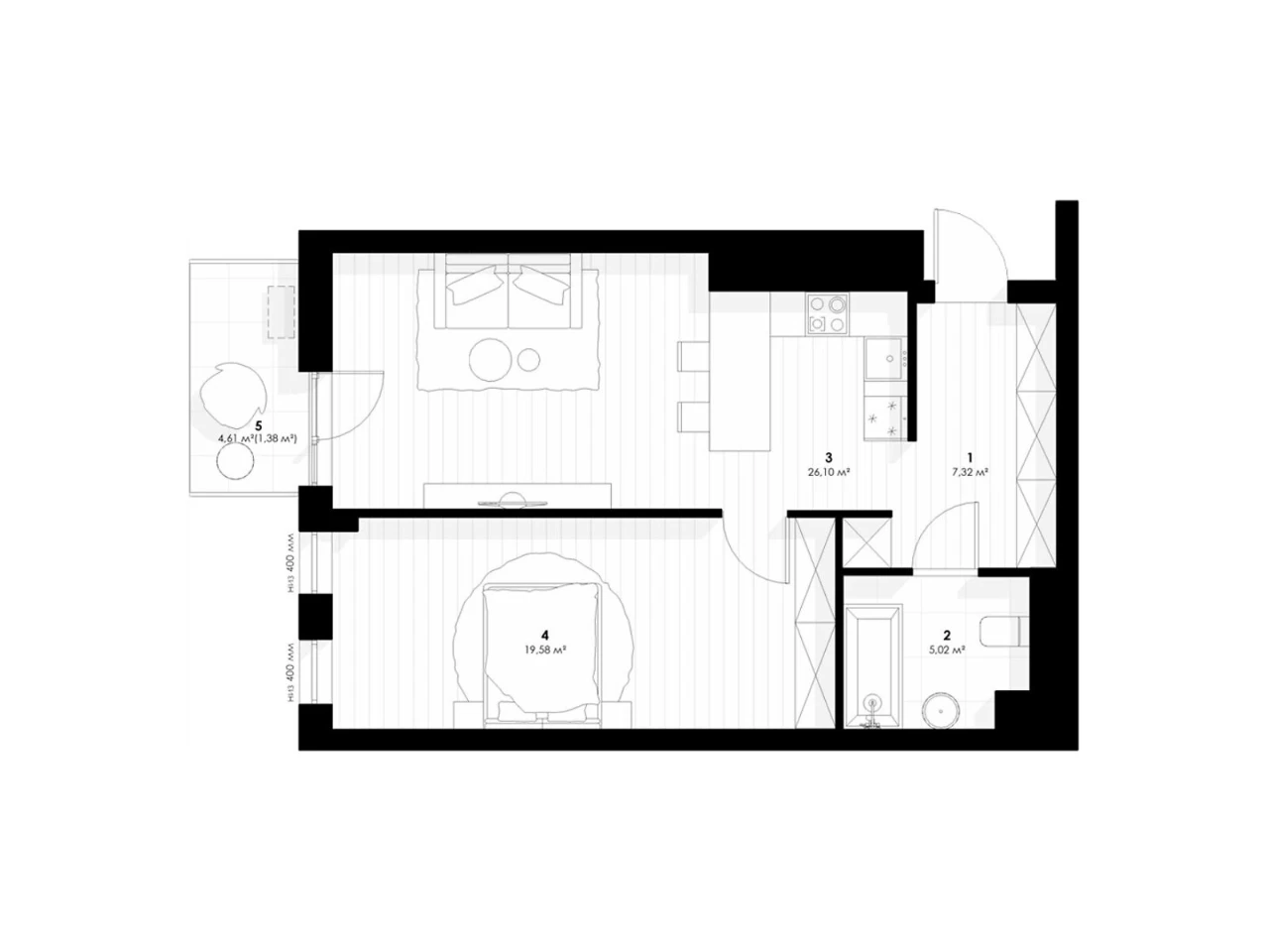 For sale Apartment Shevchenkivskyi