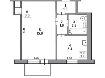 Apartment. Kyiv, Volodymyr Zhabotynskyi St. (Muromska)
