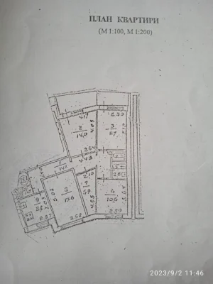 Продам 4 комн.кв реальную ж/м Тополь-3, Запорожское шоссе, П