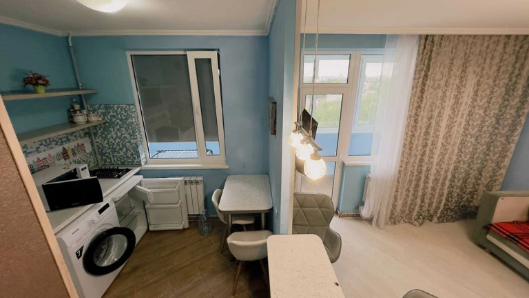 One-room apartment for sale in Kharkiv, near the Kyivsk metro station.