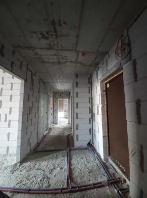 Selling a 3-room apartment in the new residential complex Meridian in Saltovka. (4
