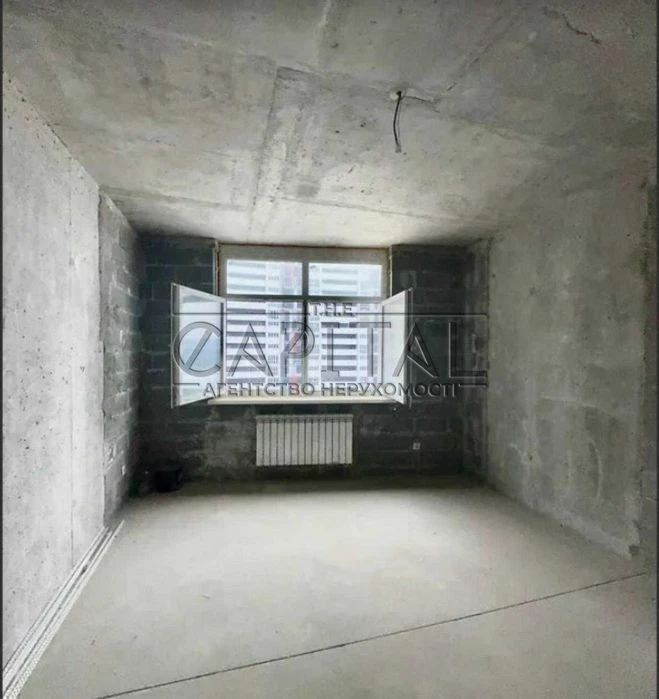 Apartment for sale in Rusanivska Gavan residential complex 62 m2 No renovation View