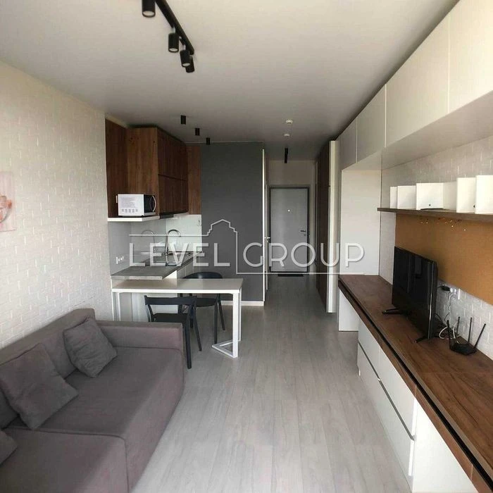 Modern studio apartment for sale in Standard One residential complex near the metro