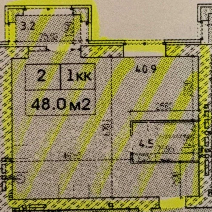 Продам 1к квартиру ЖК Аржанова пр. Слобожанский левый берет