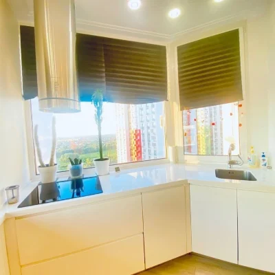 Zakrevskogo 103, a wonderful three-room apartment with a designer's