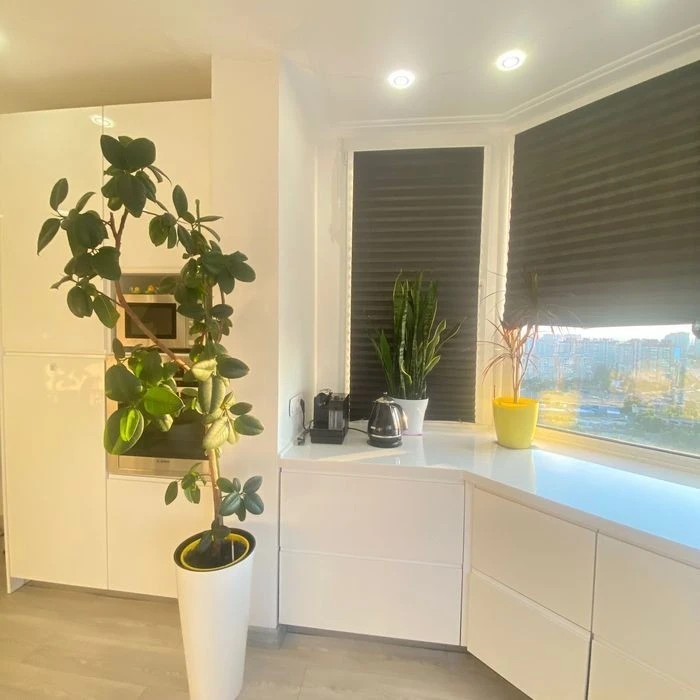 Zakrevskogo 103, a wonderful three-room apartment with a designer's