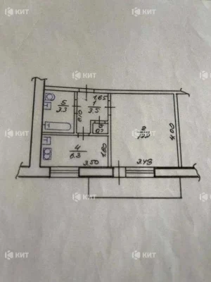 1 room. 31m2 Shevchenko Factory, Novozhanovo, Selyanskaya ul. 22, RE-13