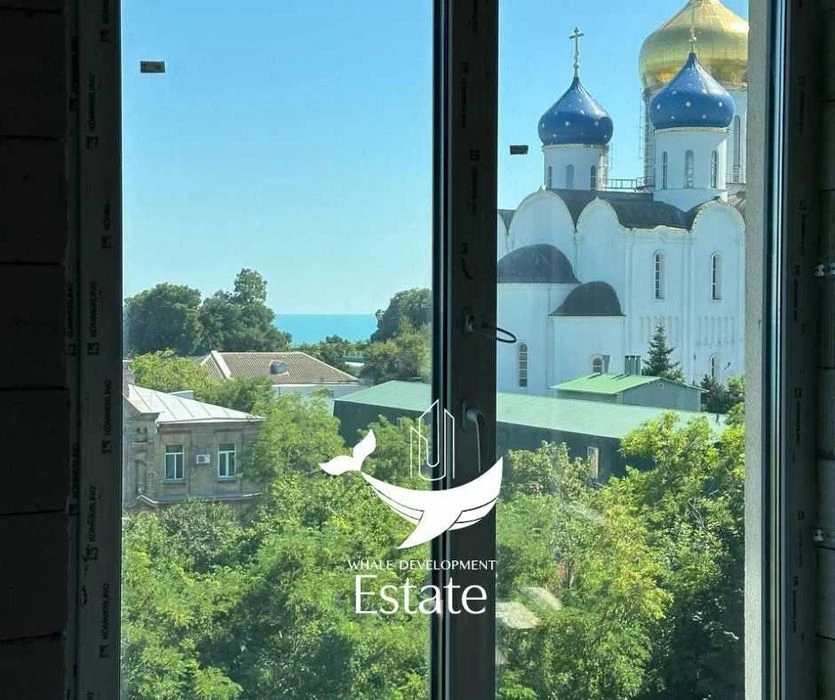 Светлая квартира с видом на море и на монастырь. ЖК Ма