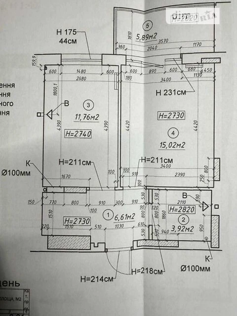 Sale of 1-room apartment 39 sq. m on Metrologicalhna Street 107 • ID 34
