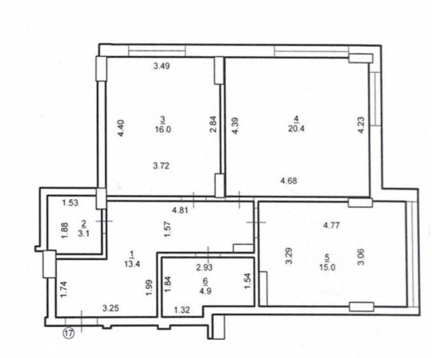 Продажа 2к квартиры с топовой планировкой в новостройке COMFOR.