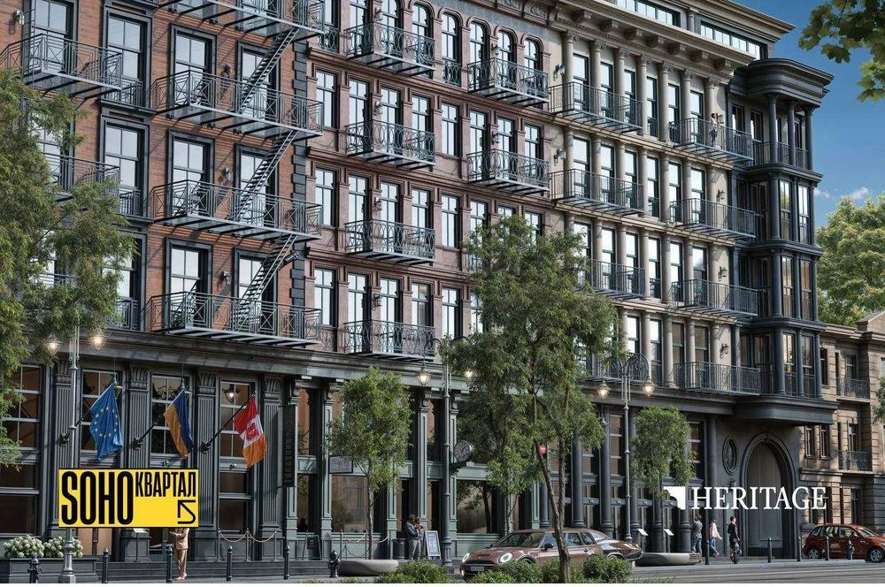 2-комнатная квартира в центре. Квартал SOHO. Ул. Шмидта. 1S7