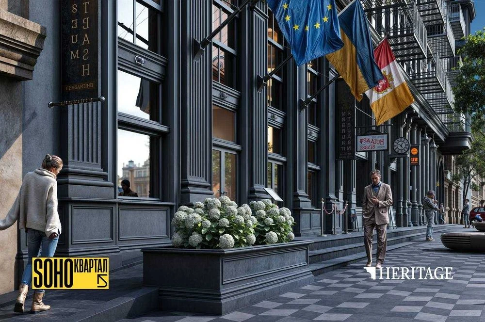 2-комнатная квартира в центре. Квартал SOHO. Ул. Шмидта. 1S7