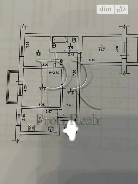 Sale of 3-room apartment 70.7 sq. m on Kharkivske highway 51 • ID 346