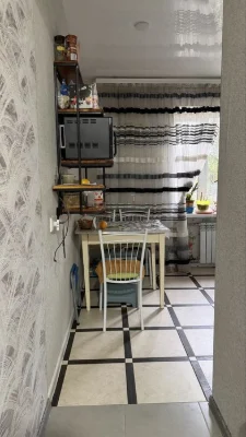 I am selling a two-room apartment in the city center.