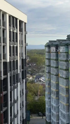 Видова 1-кімнатна квартира в ЖК «Паркова Алея», 45 м²