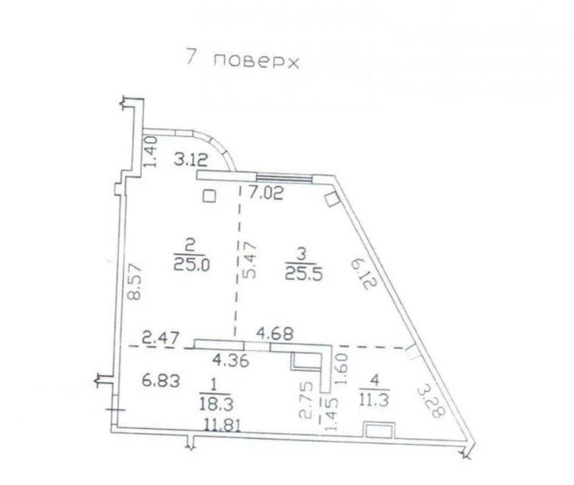 Apartment on the 16th st. Fountain. Residential complex Aquamarine. 1L21