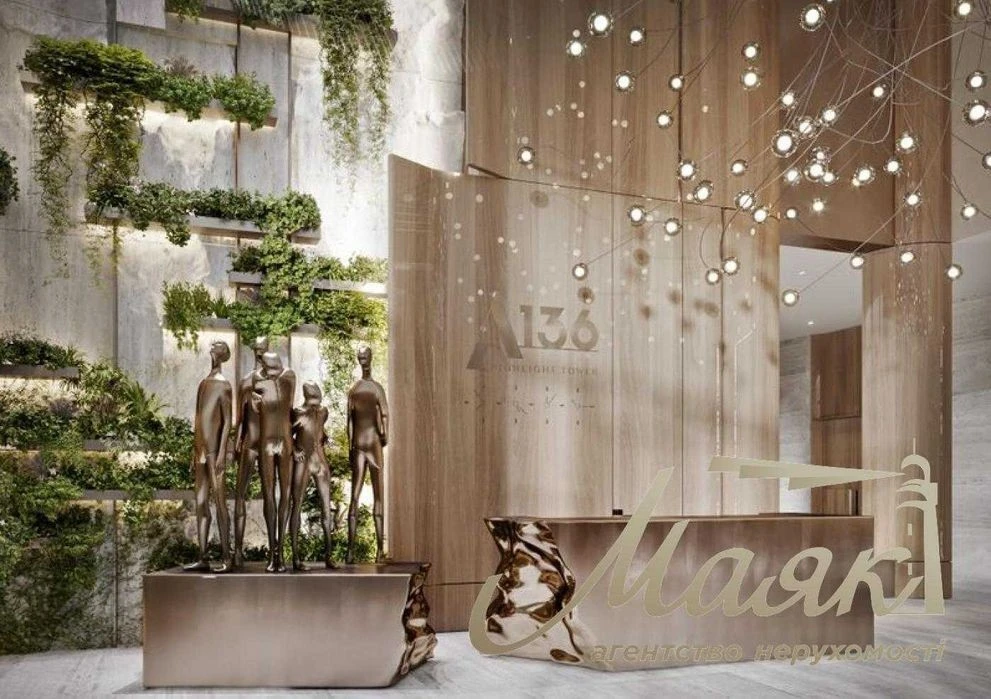 WITHOUT% 3-room apartment for sale in residential complex A136 Highlight Tower, Holosiiv