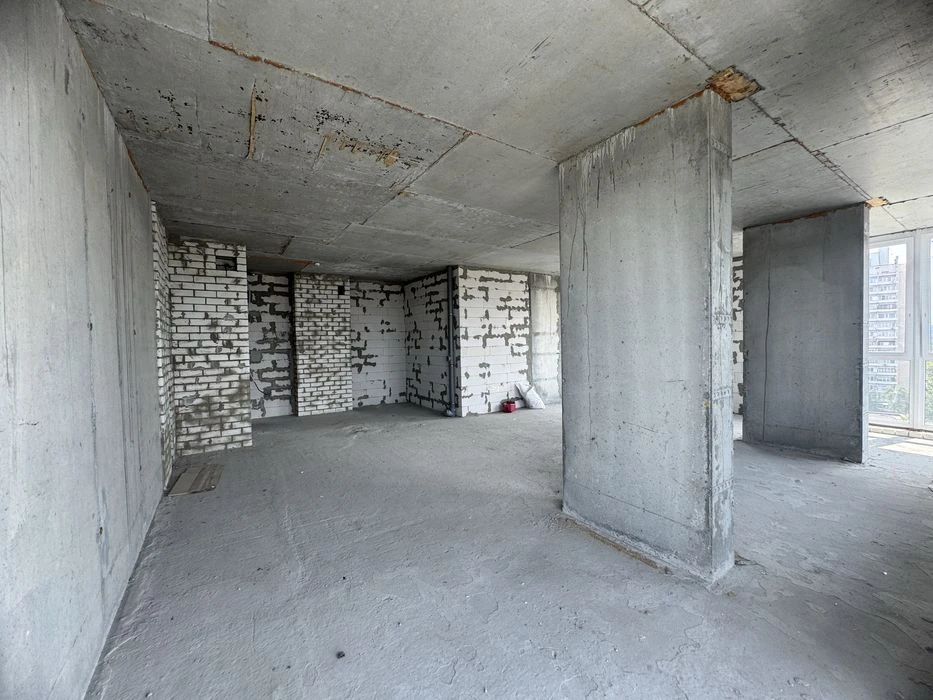 2-room apartment for sale in New Building, open plan, 69 sq m