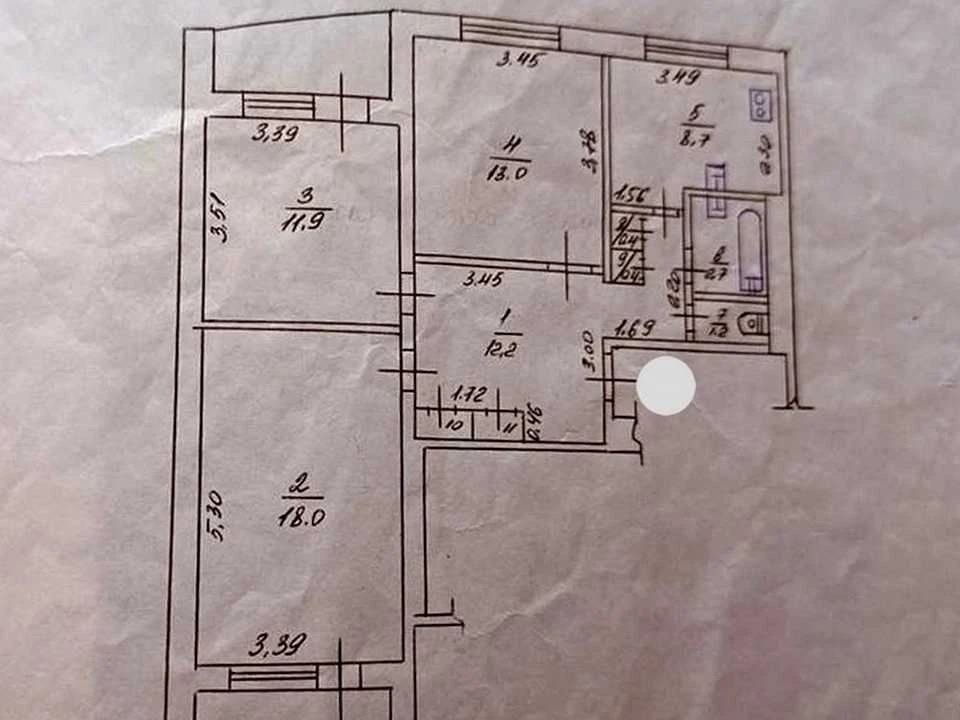 Apartment. Kharkiv, Velyka Kiltseva St.