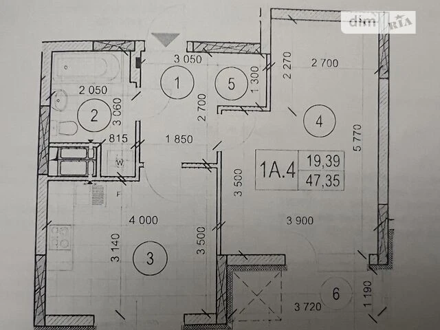 Продаж 1к квартири 47.35 кв. м на вул. Академіка Заболотного