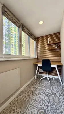Sale of a 2-room apartment of 60 m² "Euro three" with designer furniture