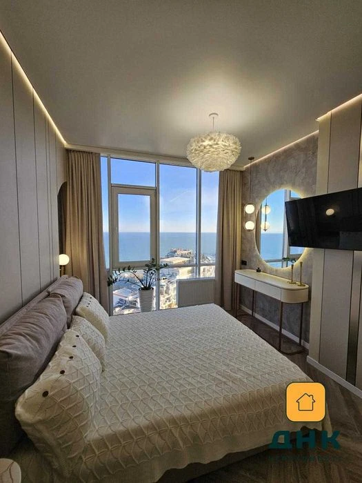 Шикарная 3-к квартира 110 м², Море из каждого окна ЖК Жемч.