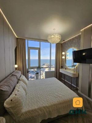 Шикарная 3-к квартира 110 м², Море из каждого окна ЖК Жемч.