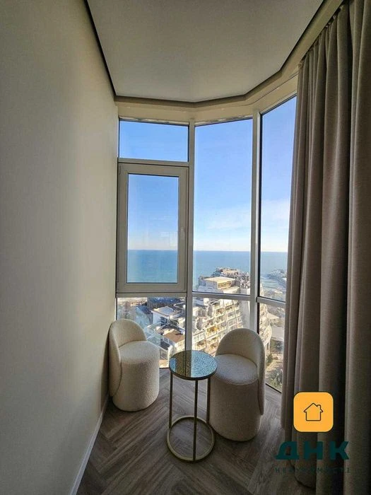 Шикарная 3-к квартира 110 м², Море из каждого окна ЖК Жемч.