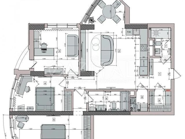 Sale of 4-room apartment 120 sq. m on Hlybochytska st. 32B • ID 34