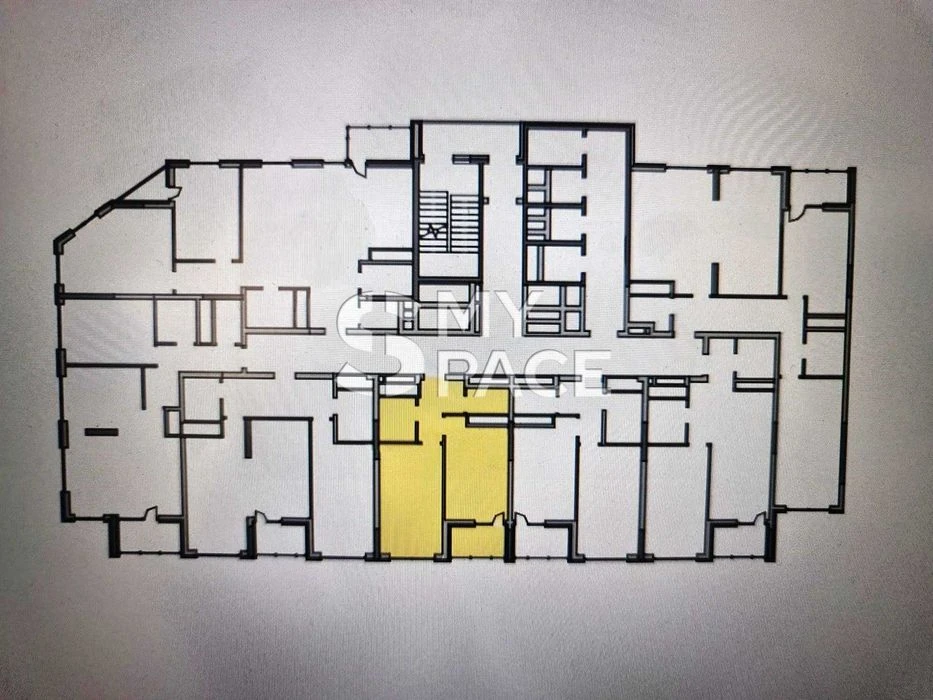 Sale (TRANSFER) 1-room apartment 47.04 m² in a business-class residential complex