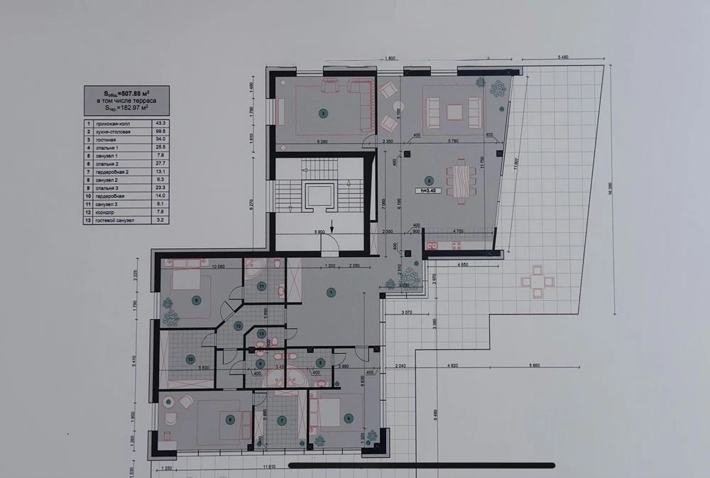 Penthouse for sale Pecherskyi district Michurina st. 61