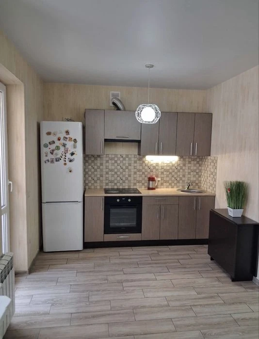I am selling a stylish studio apartment with furniture and appliances in the residential complex "G"