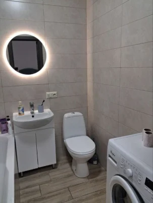 I am selling a stylish studio apartment with furniture and appliances in the residential complex "G"