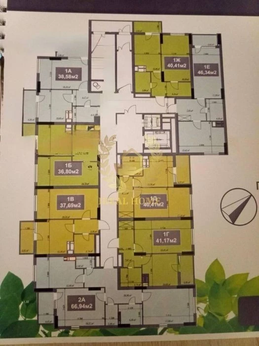1-room apartment for sale Shevchenkivskyi and district, right bank meter